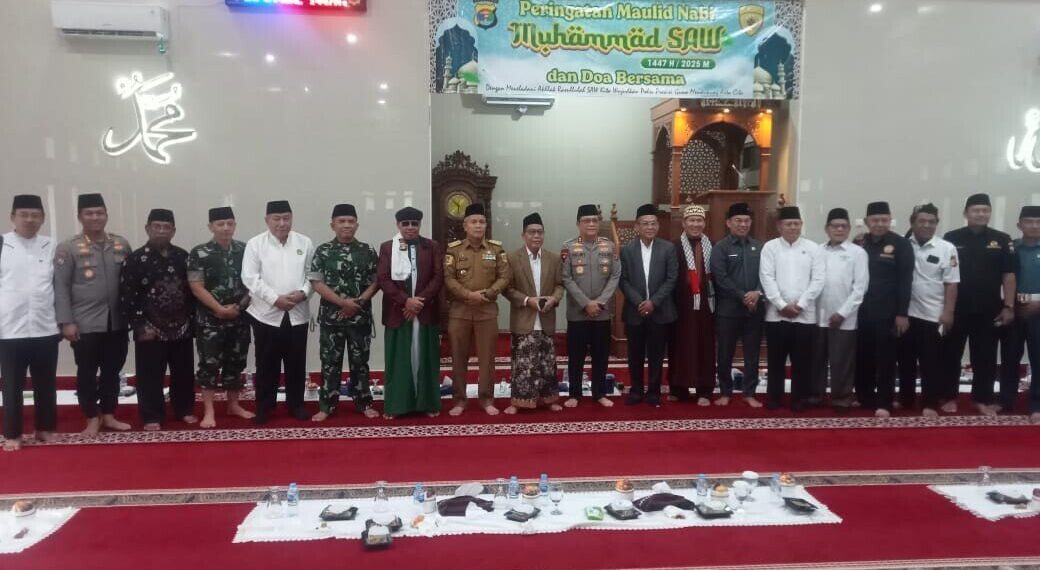 Kepolisian Daerah (Polda) Lampung menyelenggarakan “Doa Bersama” yang dihadiri LDII Lampung. Foto: LINES.