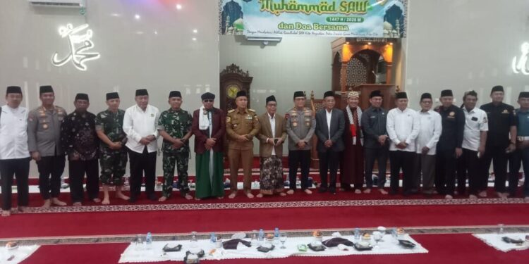 Kepolisian Daerah (Polda) Lampung menyelenggarakan “Doa Bersama” yang dihadiri LDII Lampung. Foto: LINES.