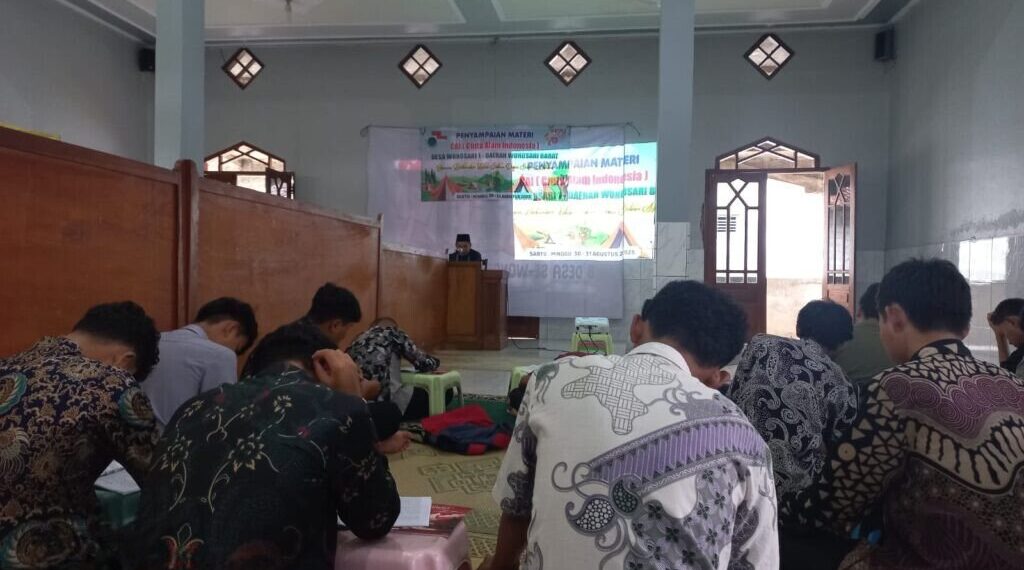 Pondok Pesantren Haji Muhammad Utsman naungan DPD LDII Gunungkidul menggelar kegiatan Perkemahan Sabtu-Minggu. Foto: LINES.