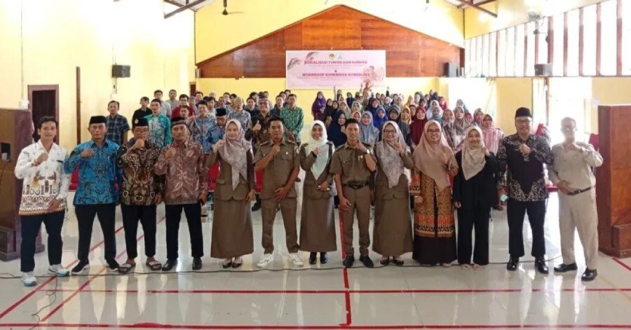 DPD LDII Kabupaten Mimika menggelar sosialisasi tumor dan kanker bekerja sama dengan Yayasan Binaan Kanker Nusantara. Foto: LINES.