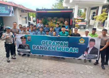 LDII Terima Kunjungan Dirbinmas Polda Sumbar Salurkan Sembako Murah Untuk Warga