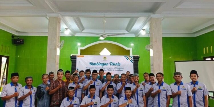 DPD LDII Kubu Raya menggelar Bimbingan Teknis (Bimtek) mengenai kepemimpinan dan manajemen organisasi. Foto: LINES.