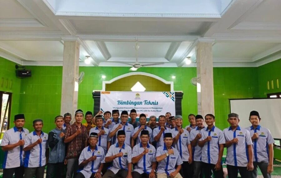 DPD LDII Kubu Raya menggelar Bimbingan Teknis (Bimtek) mengenai kepemimpinan dan manajemen organisasi. Foto: LINES.