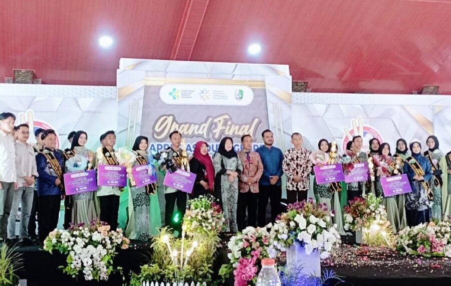 Generasi Penerus (Generus) LDII Asal Kabupaten Sampang, Farah Tuhfah Alfiyah, berhasil meraih Juara 1 Putri dalam ajang Duta Generasi Berencana. Foto: LINES.