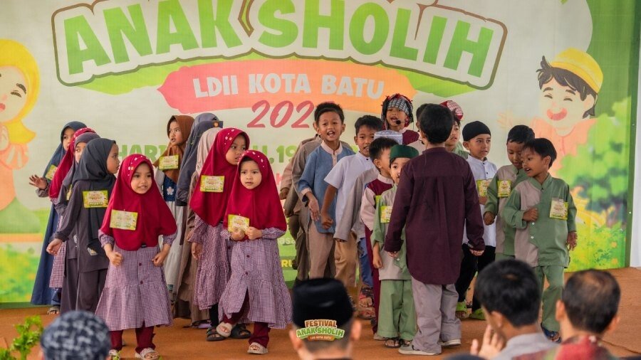 DPD LDII Kota Batu menggelar Festival Anak Saleh (FAS) 2025 di Gedung Serba Guna LDII. Foto: LINES.