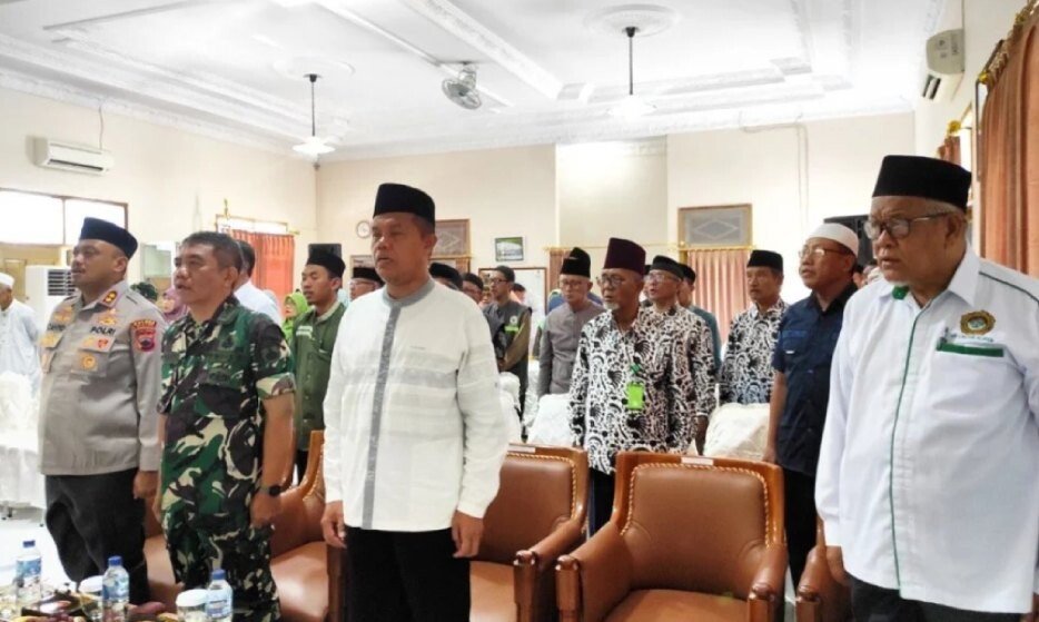 Forum Silaturahim Forkopimda dan Majelis Ulama Indonesia (MUI) Kabupaten Klaten digelar di Gedung DPD LDII Klaten. Foto: LINES.