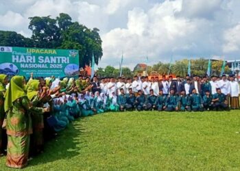 LDII Kota Blitar Ikuti Meriahkan dengan Hadiri Upacara Hari Santri Nasional 2025