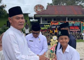 Santri Ponpes Al Fathu Juara 3 Lomba Pidato Keagamaan Tingkat Kabupaten Rejang Lebong