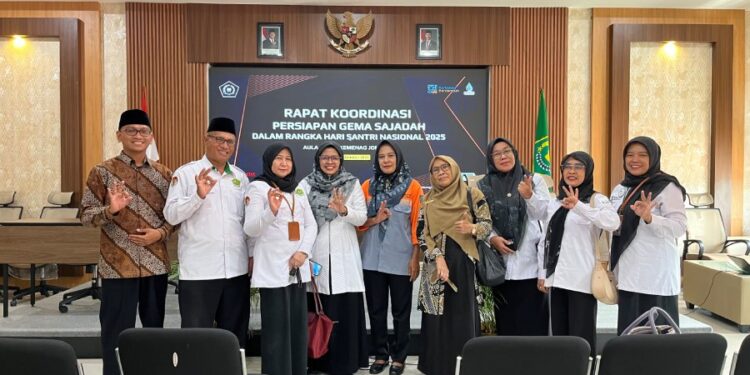 Pondok Pesantren (Ponpes) Gadingmangu menghadiri undangan Rapat Kordinasi Gerakan Madrasah bertajuk Sampah Jadi Sedekah (Gema Sajadah) ke-4. Foto: LINES.
