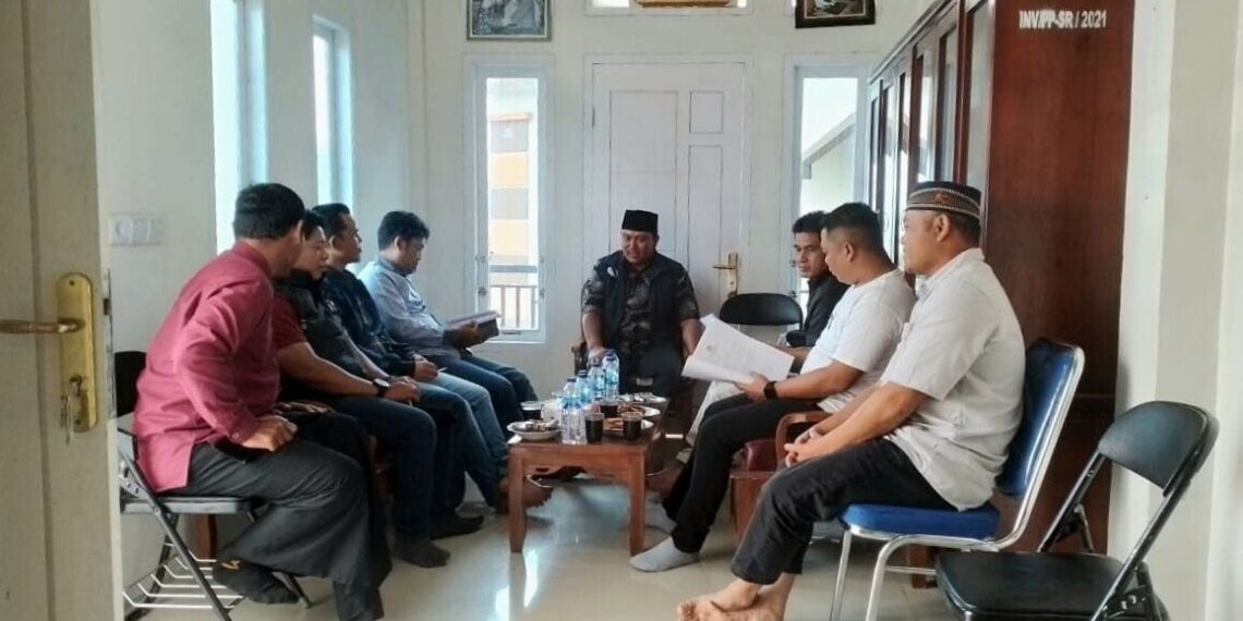 Polres Kerinci mengunjungi LDII Kerinci. Foto: LINES.