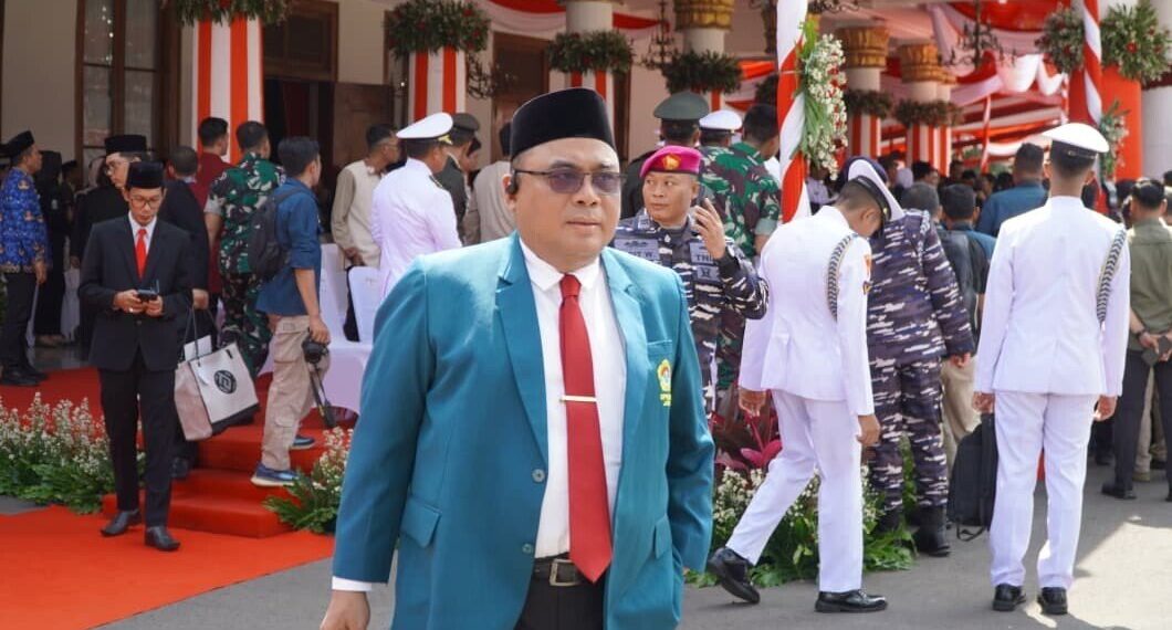 Ketua DPW LDII Jawa Timur, Moch Amrodji Konawi pada momen peringatan Hari Kesaktian Pancasila, Surabaya. Foto: LINES.
