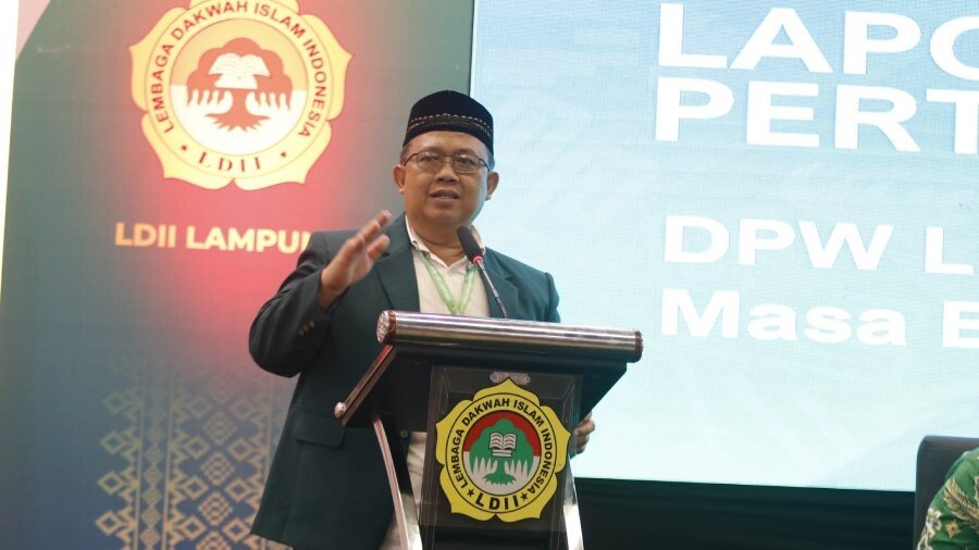 Musyawarah Wilayah (Muswil) VIII menetapkan Muhammad Aditya sebagai Ketua DPW LDII Lampung. Foto: LINES.