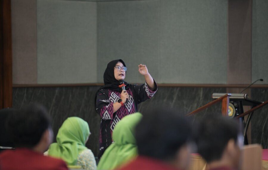 Ketua Tim Kerja Gizi dari Direktorat Pelayanan Kesehatan Keluarga Kementerian Kesehatan (Kemenkes) Yuni Zahraini. Foto: LINES.
