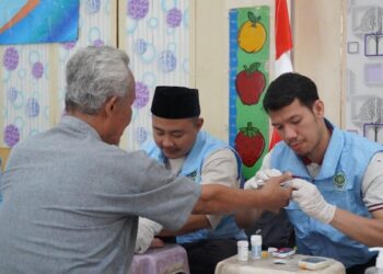 LDII Gandeng Puskesmas Bambu Apus Gelar Pemeriksaan Kesehatan Khusus Lansia