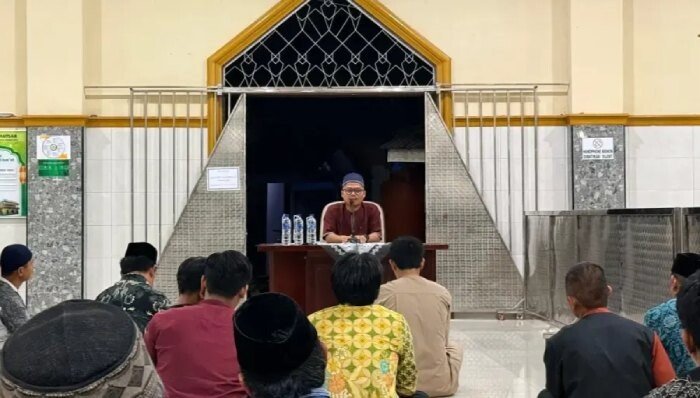 PAC LDII Loktuan menghelat pengajian umum yang dihadiri Lurah Loktuan Supriyadi. Foto: LINES.