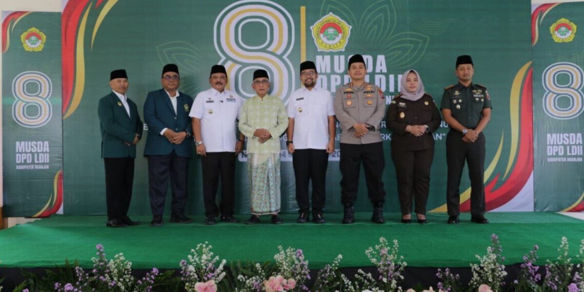 Musyawarah Daerah (Musda) VIII Lembaga Dakwah Islam Indonesia (LDII) Nganjuk kembali menetapkan Murkani sebagai Ketua DPD LDII Nganjuk. Foto: LINES.