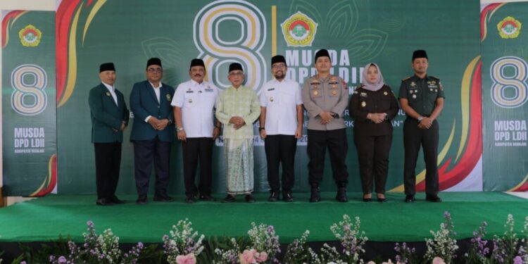 Musyawarah Daerah (Musda) VIII Lembaga Dakwah Islam Indonesia (LDII) Nganjuk kembali menetapkan Murkani sebagai Ketua DPD LDII Nganjuk. Foto: LINES.