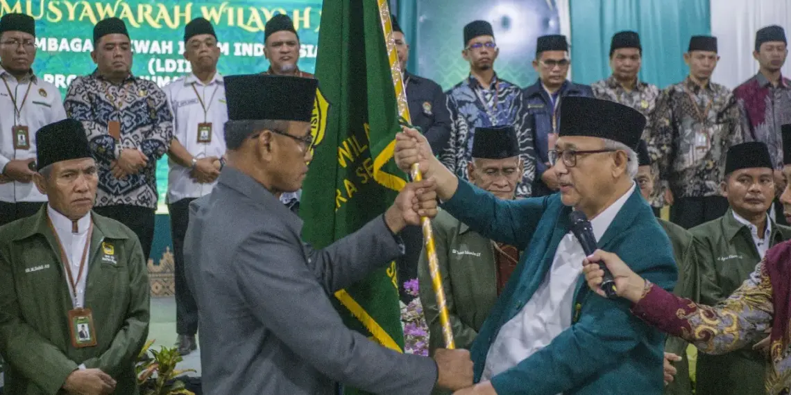 Musyawarah Wilayah (Muswil) X LDII Sumatera Selatan (Sumsel) menetapkan Rahmatullah sebagai Ketua DPW LDII Sumsel periode 2025-2030. Foto: LINES
