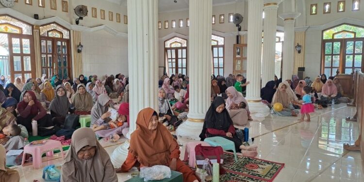 PC LDII Wangon menggelar pengajian rutin di Masjid Agung Nurullah, Banyumas. Foto: LINES.