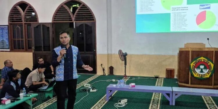 DPW LDII Provinsi Kalimantan Timur (Kaltim) menyelenggarakan “Road Show Upgrading Jurnalistik”. Foto: LINES.