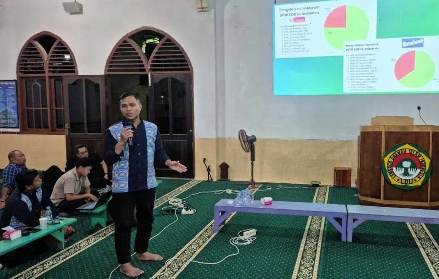 DPW LDII Provinsi Kalimantan Timur (Kaltim) menyelenggarakan “Road Show Upgrading Jurnalistik”. Foto: LINES.