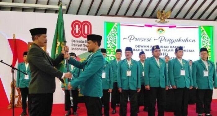 DPD LDII Kabupaten Klaten mengukuhkan pengurus baru periode 2025–2030 di Pendopo Kabupaten Klaten. Foto: LINES.