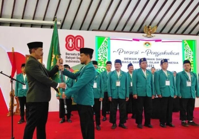 DPD LDII Kabupaten Klaten mengukuhkan pengurus baru periode 2025–2030 di Pendopo Kabupaten Klaten. Foto: LINES.