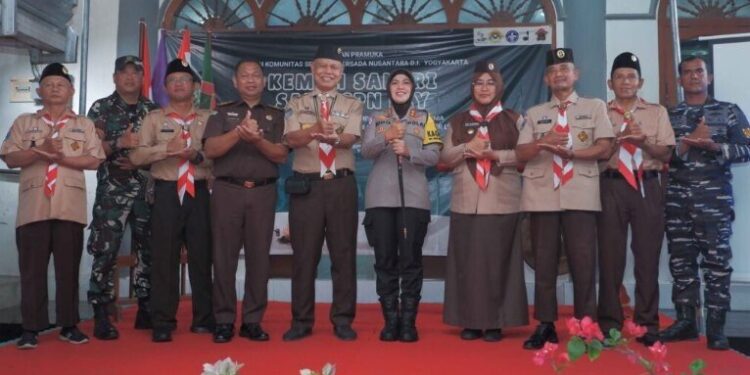 SAKODA SPN DIY menggelar Kemah Santri 2025 dalam rangka Hari Santri Nasional. Foto: LINES.