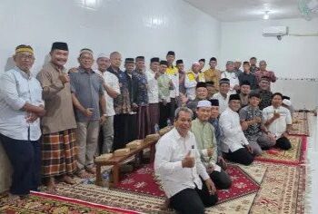 Perkuat Sinergi, Tokoh Muslim dan DMI Kuta Utara Silarurahim dengan LDII Badung