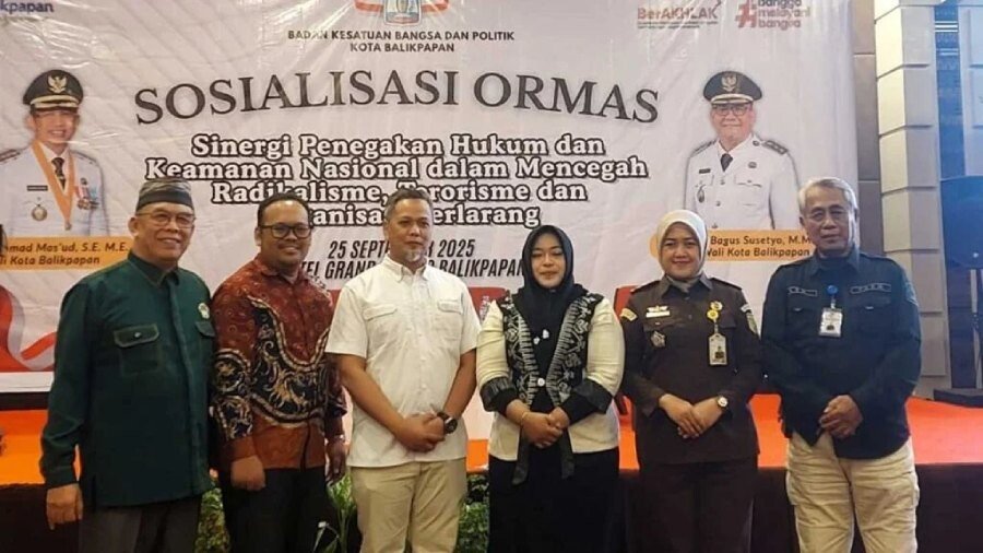 DPD LDII Kota Balikpapan berkomitmen ikut menjaga keamanan nasional dengan menghadiri Sosialisasi Organisasi Masyarakat (Ormas). Foto: LINES.