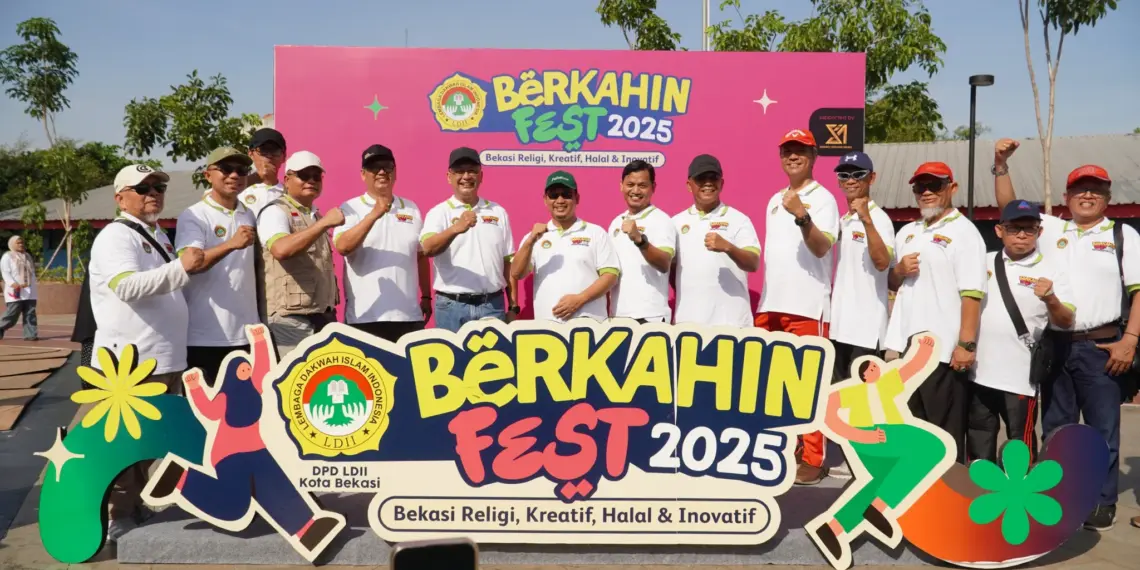 DPD LDII Kota Bekasi menyelenggarakan Berkahin Fest 2025, di Stadion Patriot Candrabhaga Kota Bekasi sebagai wujud kontribusi nyata organisasi dalam mendukung visi Kota Bekasi, pada Minggu (26/10). Foto: LINES