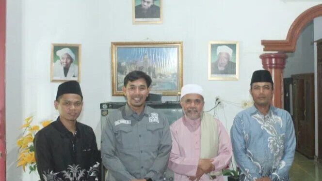 DPD LDII Siak silaturahim dengan Ketua MUI Siak KH Ahmad Muhaimin, pada Selasa (30/9). Foto: LINES