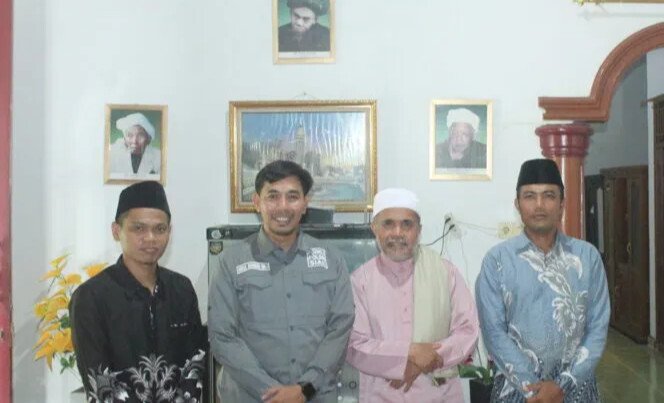 DPD LDII Siak silaturahim dengan Ketua MUI Siak KH Ahmad Muhaimin, pada Selasa (30/9). Foto: LINES