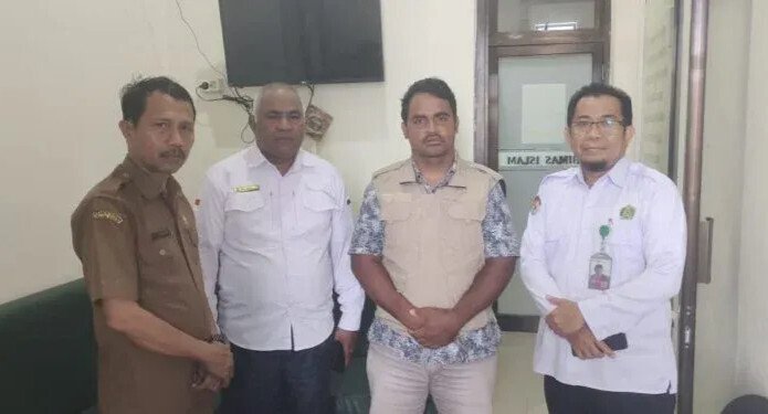 DPW LDII Provinsi Maluku audiensi dengan Kementerian Agama (Kemenag) Provinsi Maluku pada Selasa (30/9). Foto: LINES