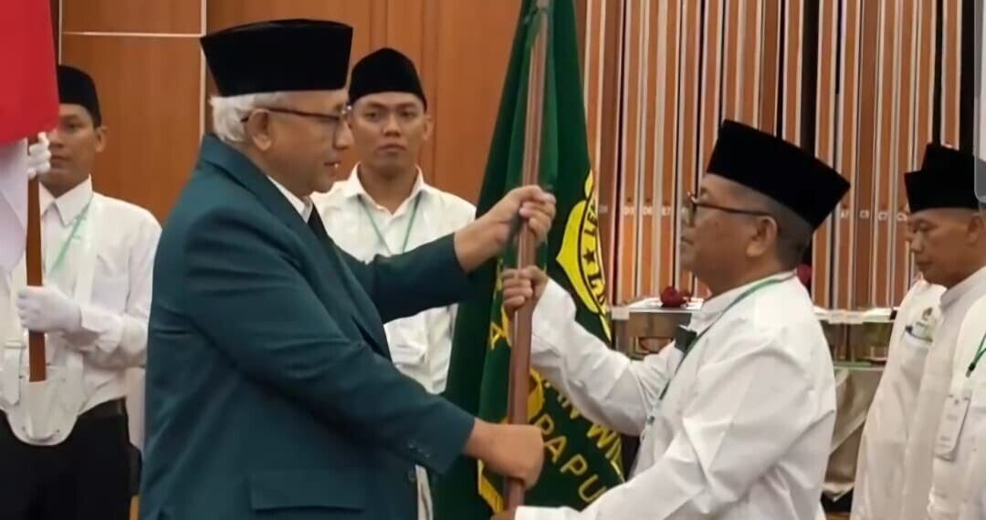 Musyawarah Wilayah (Muswil) VII LDII Provinsi Papua secara mufakat mempercayakan Sudarmo sebagai Ketua DPW LDII Papua untuk periode 2025-2030. Foto: LINES
