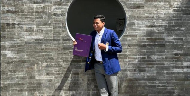 Di tengah sunyi pedesaan Sleman, Daerah istimewa Yogyakarta (DIY), M. Fatan Ahfi Putra menumbuhkan mimpi yang jauh melampaui batas langit dusunnya. Foto: LINES