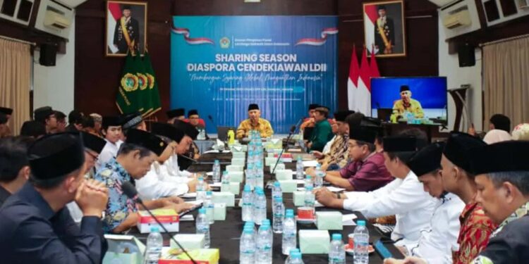 DPP LDII mengundang beberapa pelaku diaspora dari berbagai negara secara daring pada Minggu, (26/10). Foto: LINES