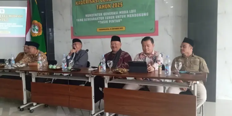 Dewan Pimpinan Daerah LDII Kota Tasikmalaya menggelar kegiatan Kaderisasi Generasi Muda LDII Tahun 2025 pada Sabtu (25/10). Foto: LINES