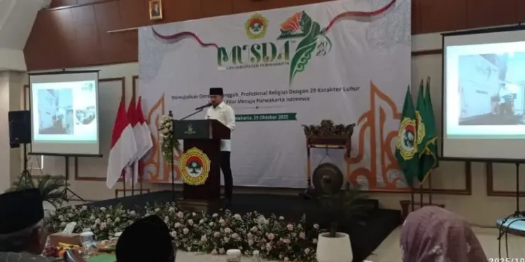 DPD LDII Kabupaten Purwakarta menyelenggarakan Musyawarah Daerah (Musda) VII di Hotel Grand Situ Buleud, pada Sabtu (25/10). Foto: LINES