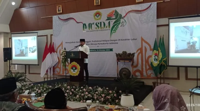 DPD LDII Kabupaten Purwakarta menyelenggarakan Musyawarah Daerah (Musda) VII di Hotel Grand Situ Buleud, pada Sabtu (25/10). Foto: LINES