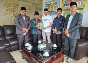 Perkuat Ukhuwah Islamiyah, LDII Silaturahim dengan PWNU dan Perti Sumbar