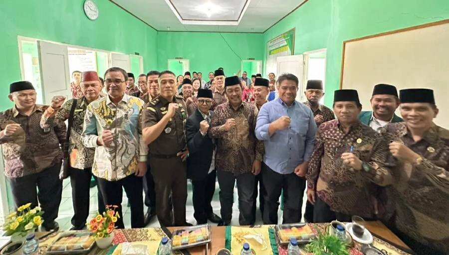 DPD LDII Rejang Lebong menghadiri undangan dialog kerukunan. Foto: LINES.