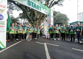 LDII Jabar Ajak Ribuan Warga Hidup Sehat Ramah Lingkungan Lewat Fun Walk 2025