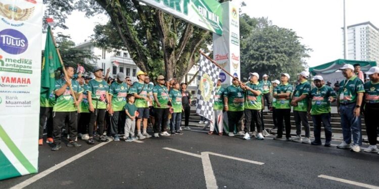 Fun Walk Zero Waste LDII Jabar 2025. Foto: LINES.