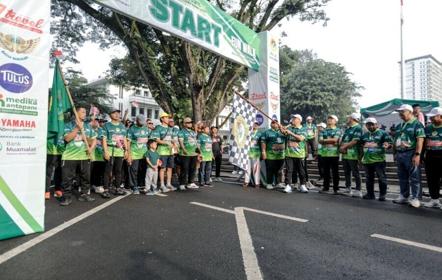 Fun Walk Zero Waste LDII Jabar 2025. Foto: LINES.