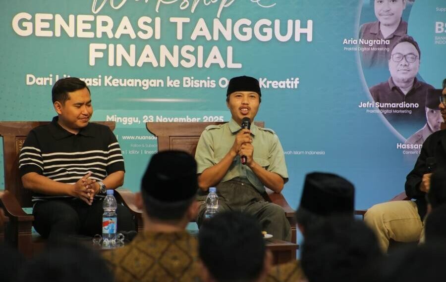 DPP LDII menggelar Workshop Generasi Tangguh Finansial Dari Literasi Keuangan ke Bisnis Online Kreatif. Foto: LINES.