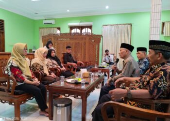 Jamin Hak Pilih Santri, KPU Kediri Kunjungi Ponpes Wali Barokah untuk Koordinasi Data Pemilih