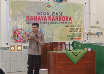 Lindungi Generasi Muda, LDII dan Polsek Rio Pakava Sosialisasikan Bahaya Narkoba