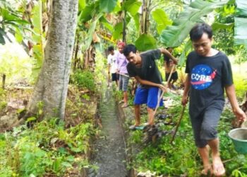 LDII Pemalang Galang Aksi Bersih Drainase untuk Cegah Banjir dan DBD