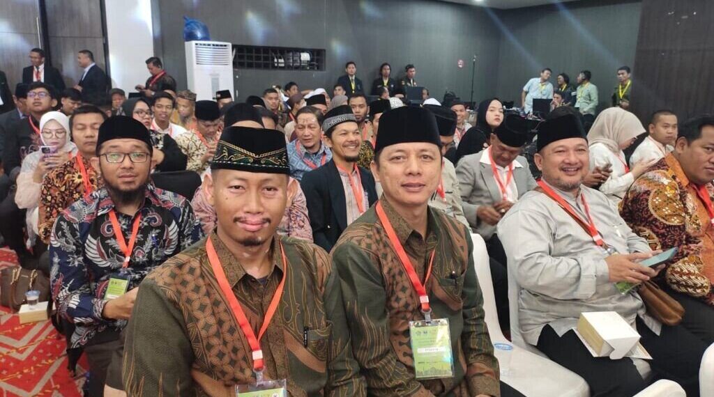DPW LDII Sumatera Barat menghadiri undangan pembukaan Konferensi Wakaf Internasional 2025 di Kota Padang. Foto: LINES.